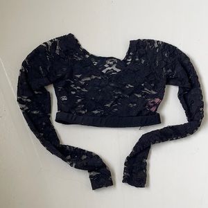 You could wear a sports bra under it to style it